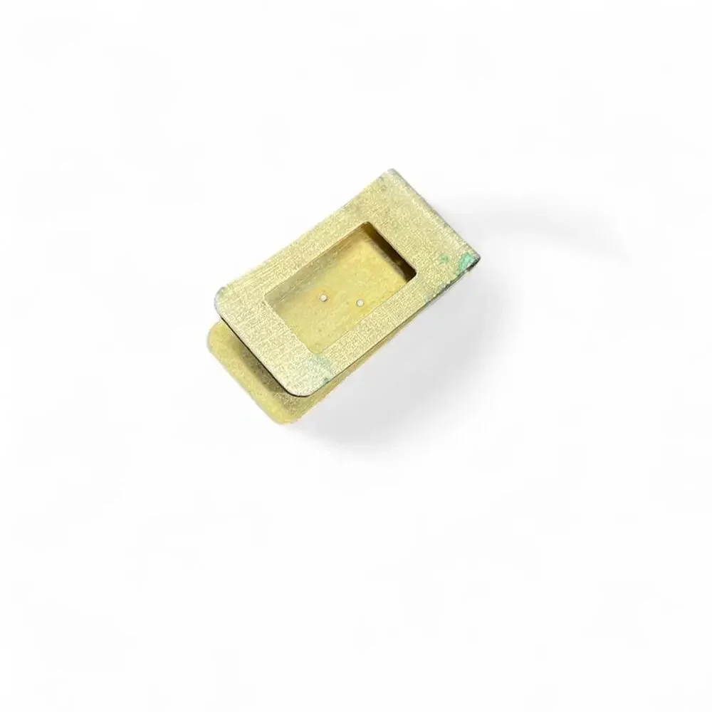 Gold dollar sign money clip